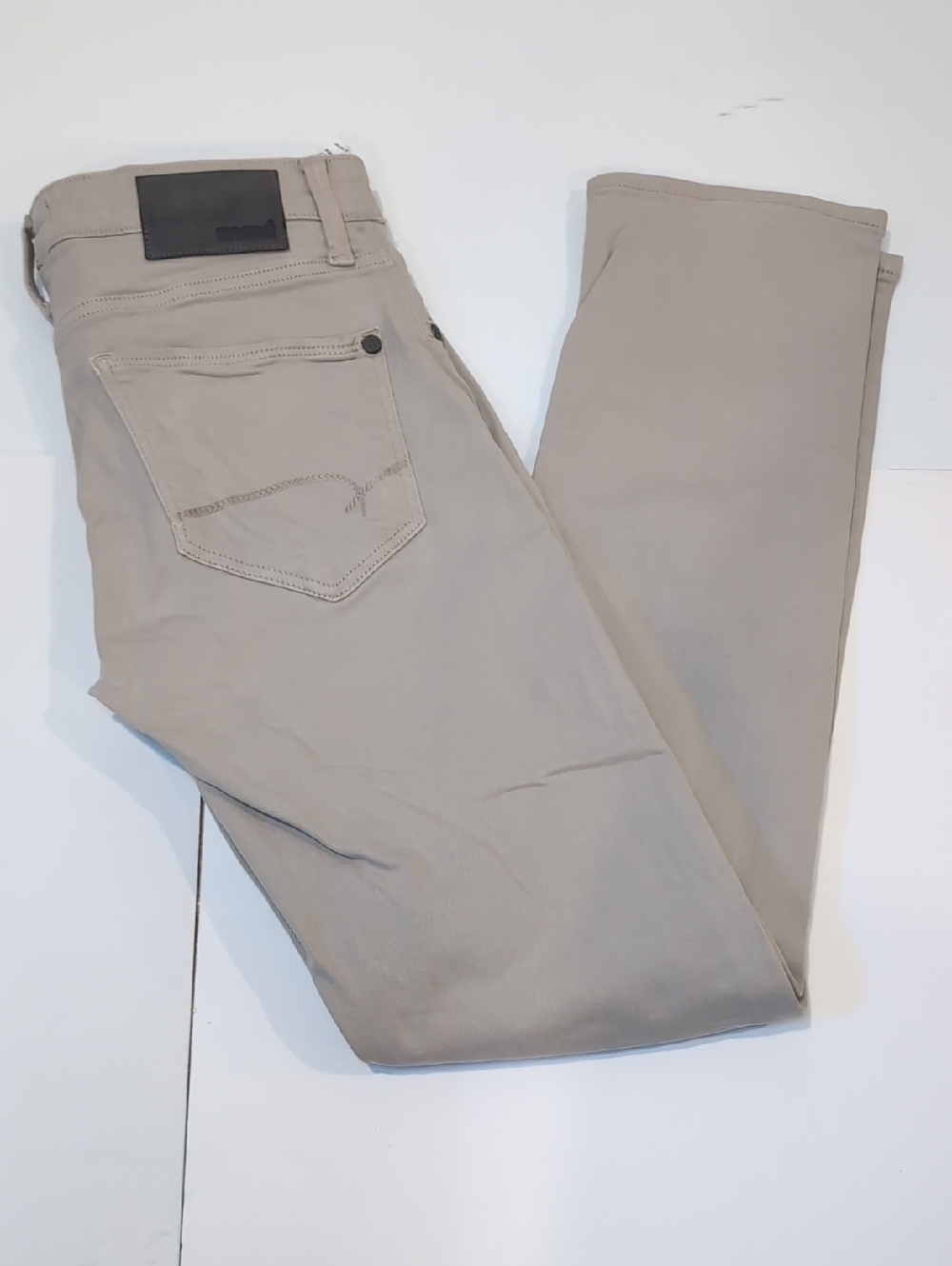 Mavi Beige Slim Straight Jeans Marcus Size 29